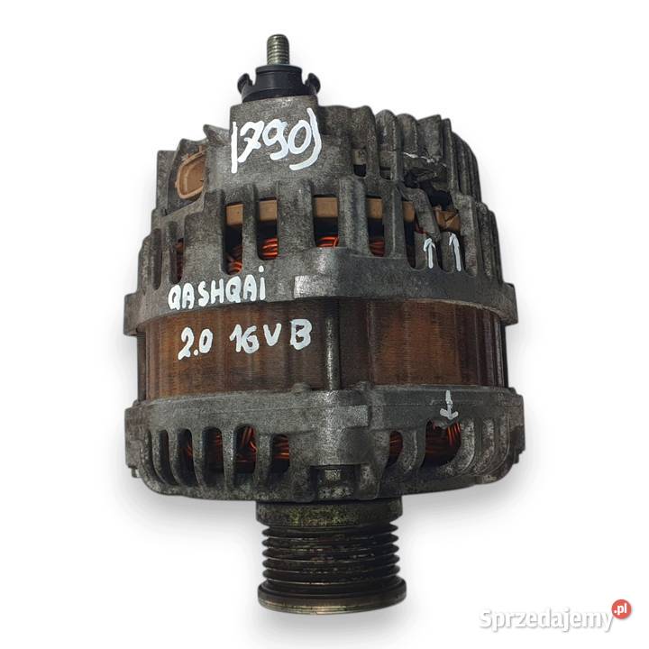 ALTERNATOR Nissan Qashqai J10 XTrail T31 20 16V Układ elektryczny silnika Chełm