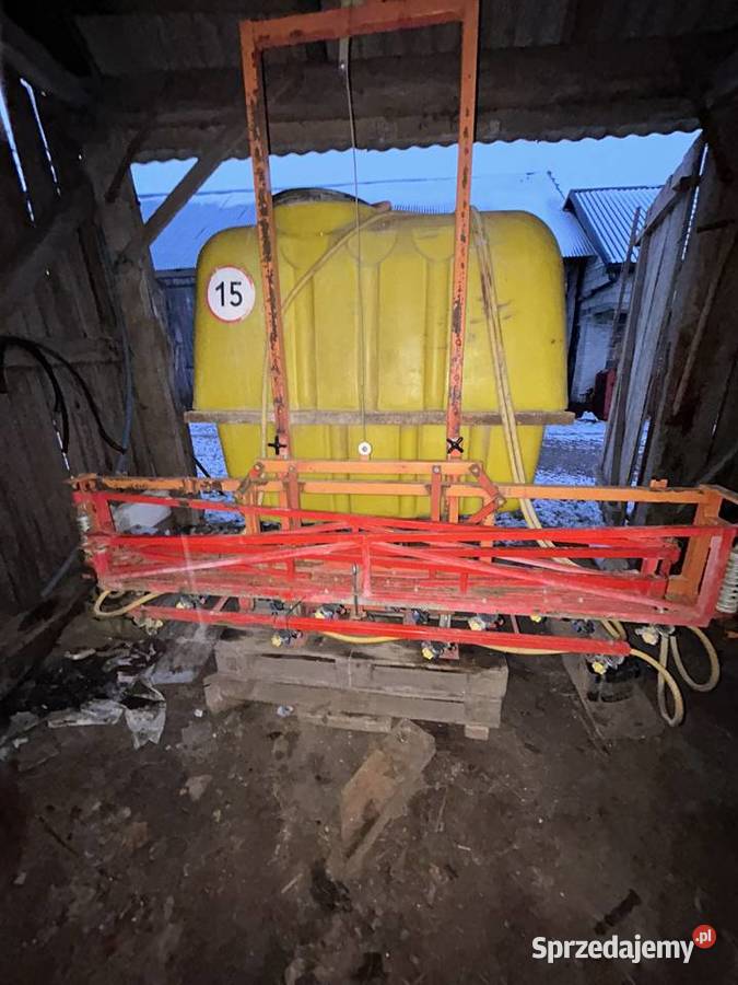 Opryskiwacz Agromax 600l zasięg 12m lubelskie Koniuchy