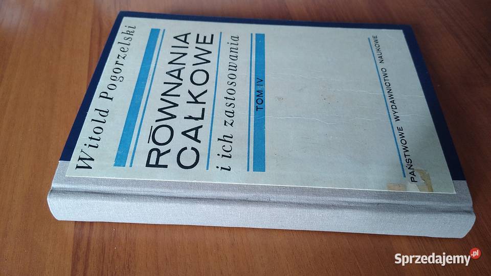 Równania całkowe i ich zastosowania 4 Całki matematyka, statystyka Gdańsk