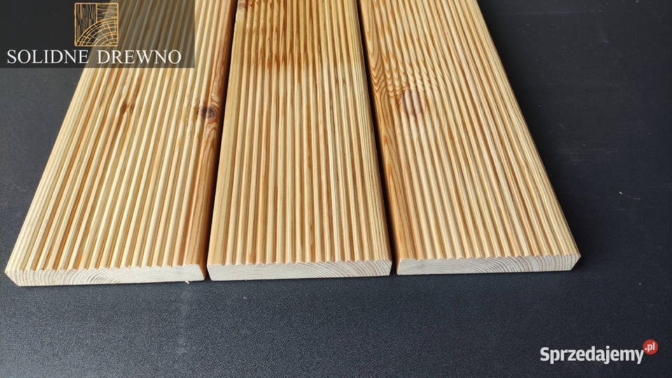 Deska Tarasowa ryflowana gładka 28x145 deski Kołbiel sprzedam