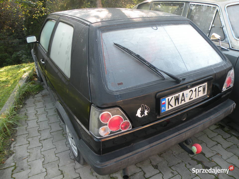Vw Volkswagen GOLF 2 II 16 DIESEL 1987r OKAZJA Golf Andrychów