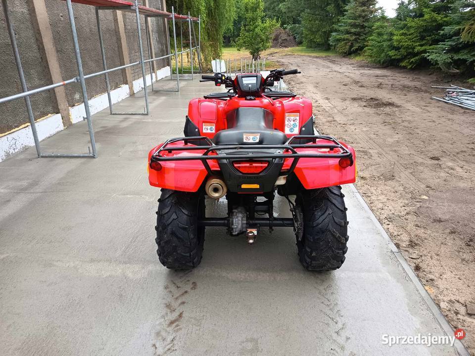 Quad Honda TRX 500 Foreman 4x4 Wspomaganie hak 3800km mazowieckie Radom