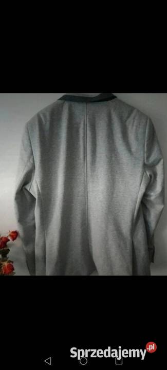 Marynarka szara o kroju męskim Pinterest Old Krosno