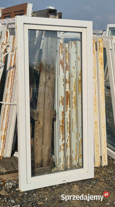 OKNA KacprzaK OKNO PCV 79X160 Używane Plastikowe lubelskie Lublin