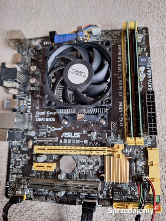 ASUS A88XME AMD A107800 4x35GHz 8GB DDR3 Jarocin