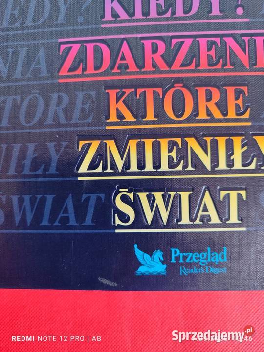 Co gdzie kiedy Zdarzenia które zmieniły świat