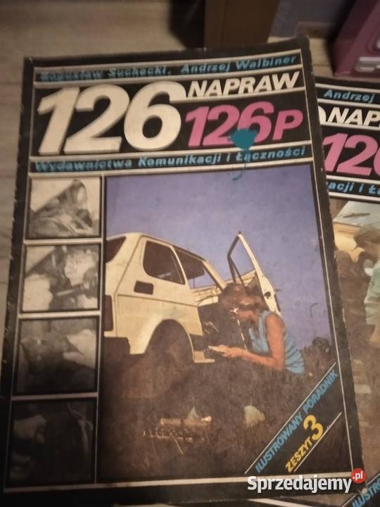 Ksiązki napraw Fiat 126p podlaskie Usza Wielka