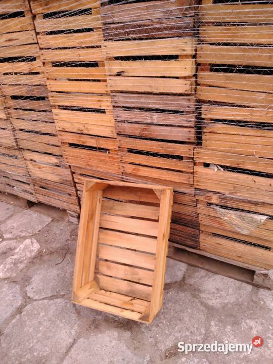 Skrzynki drewniane do owoców Malanów