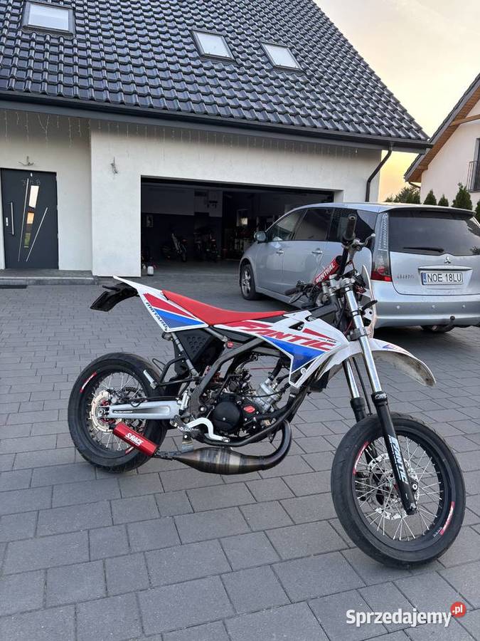 Fantic 50 77 Stage6 Supermoto DOINWESTOWANY 500 nieuszkodzony Rieju