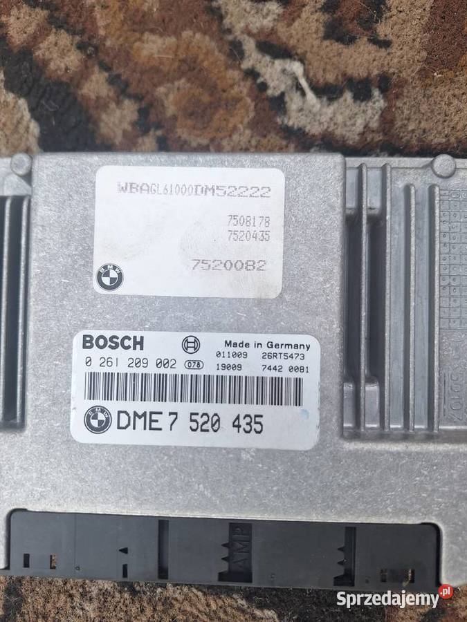 Sterownik silnika N62B44 Układ elektryczny silnika