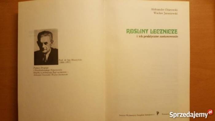 KSIĄŻKA Rośliny lecznicze i ich praktyczne Poradniki, albumy i reportaże Złotniki