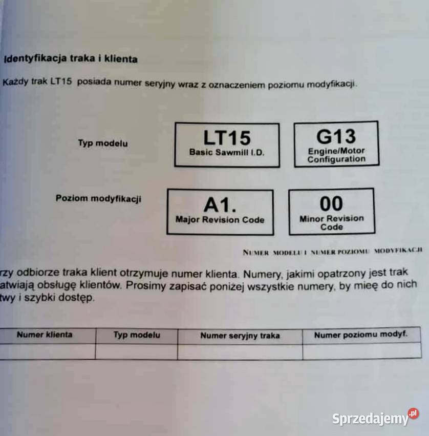 TRAK Maszyna do cięcia i obróbki drewna Sieraków sprzedam