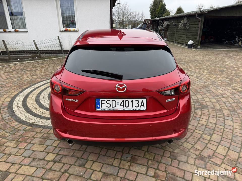 Mazda 3 2017 20 Benzyna 120 Bezwypadkowa Super elektrochrom. lusterko wst. 3 Drezdenko
