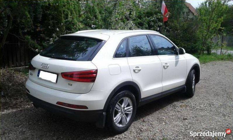 Audi Q3 20 TDi 2012 przebieg 8500 1 właściciel Kraków sprzedam