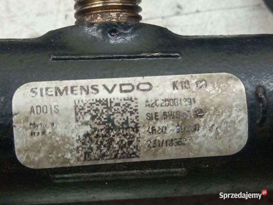 LISTWA WTRYSKOWA 27 HDI Peugeot 607 I 19992010 Rok produkcji 2005 Listwy wtryskowe