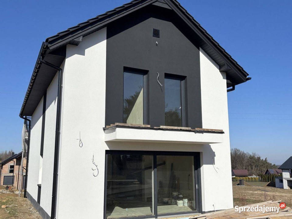 Szarów nowy dom z garażem działka 479m2