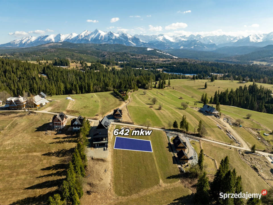 DZIAŁKA Z PANORAMĄ NA TATRY Rzepiska sprzedam