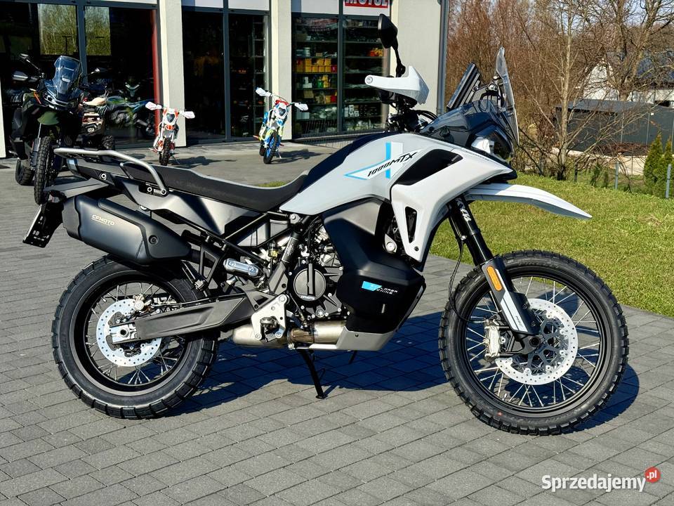 MOTOCYKL TURYSTYK CF MOTO MTX 1000 BIAŁOSZARY biały małopolskie Głogoczów