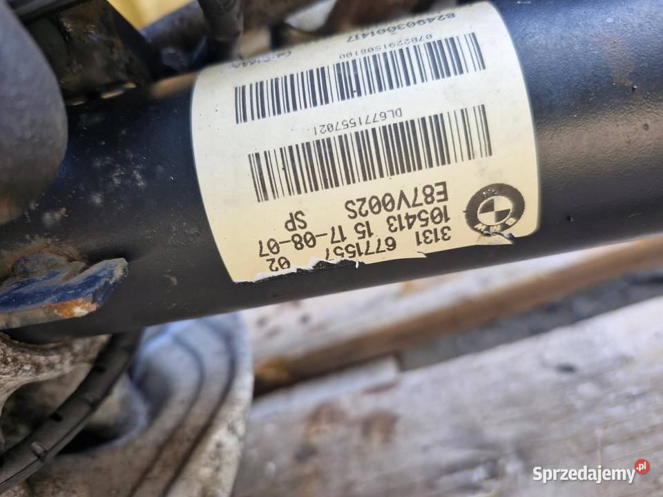 BMW E81 E87 AMORTYZATOR ZWROTNICA WAHACZE LEWA sprzedam