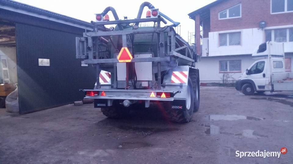 Beczkowóz do gnojowicy Beczkowozy łódzkie Gościmowice Pierwsze