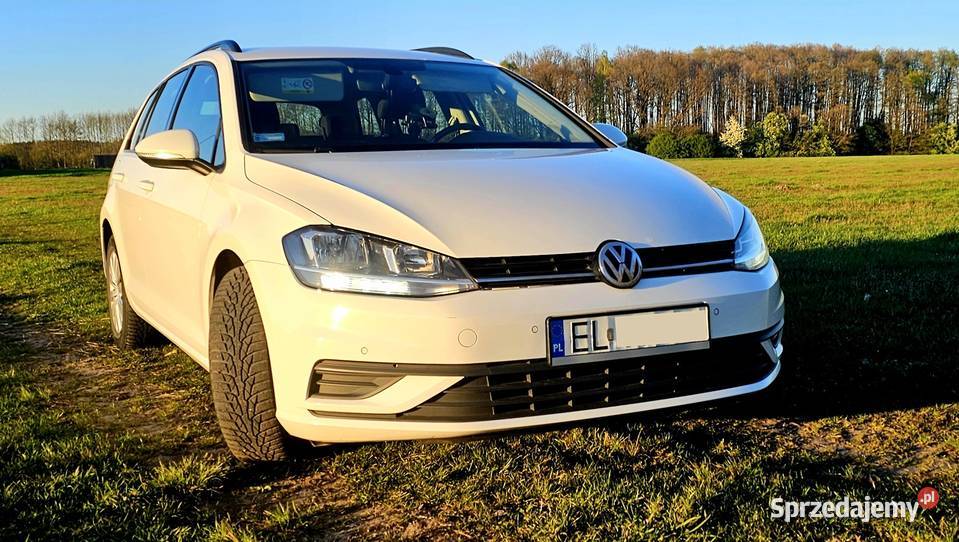 Volkswagen Golf VII 16 TDI 115 2018 Salon Polska 1600cm3 Aleksandrów Łódzki