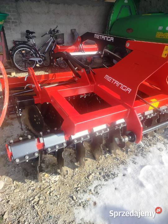 Brona talerzowa metanga 25m nieuszkodzony Jacentów