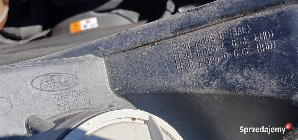 Lampa prawa Ford Mustang reflektor prawy przód podlaskie Łomża