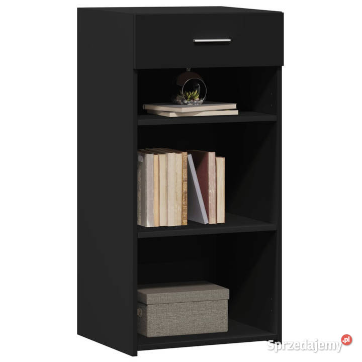 Szafka czarna 45x425x93 materiał drewnopochodny Pozostałe