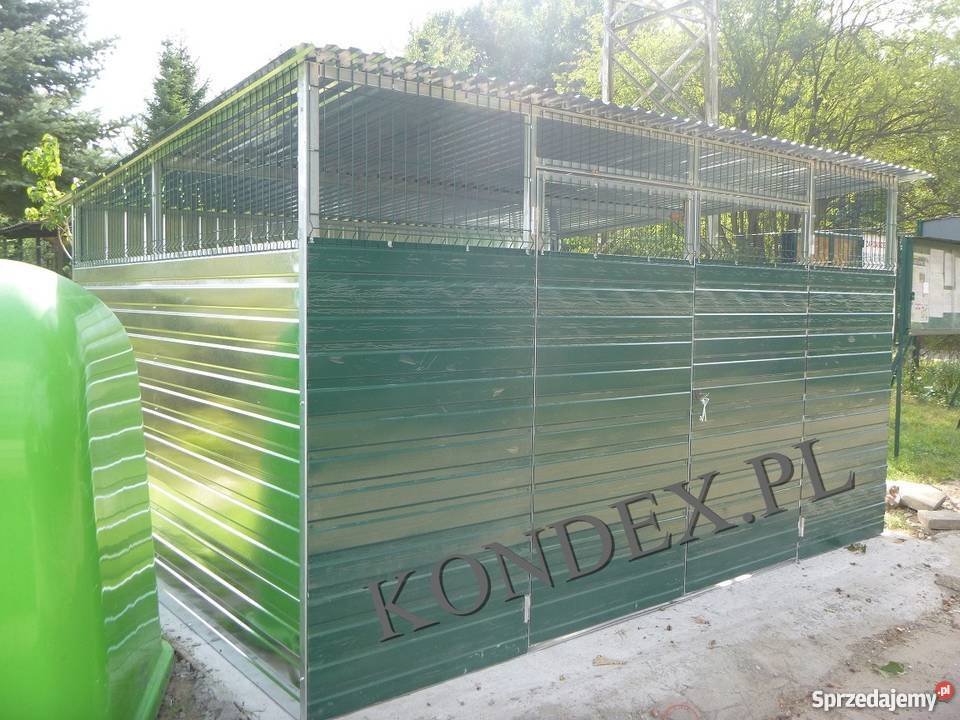 Wiata śmietnikowa altana osłona na śmieci Gdańsk