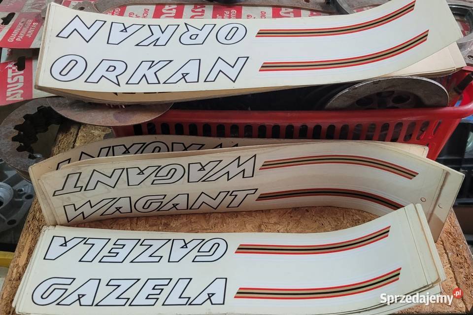 Naklejki rowerów Romet ZR Romet Wagant Orkan łódzkie Tuszynek Majoracki