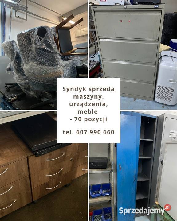 Syndyk sprzeda maszyny i urządzenia produkcyjne Produkcja Lublin