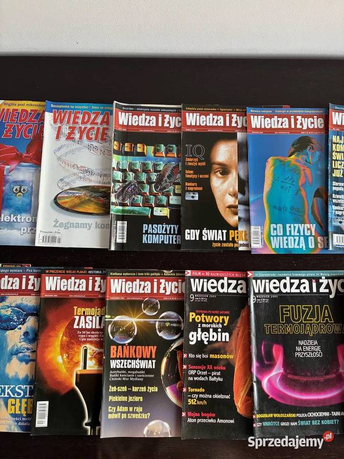 Czasopismo Wiedza i Życie numery z lat 2001 2002 Rok wydania 2002 Elbląg