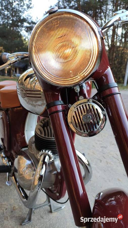 Jawa 250 typ 353 1957 Motoryzacja łódzkie Tomaszów Mazowiecki