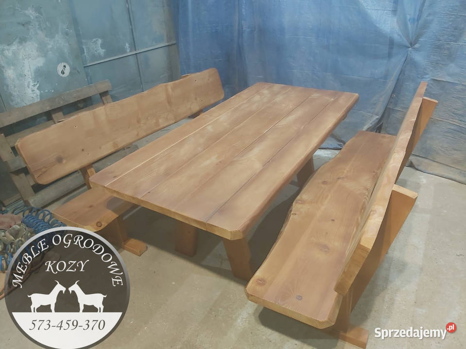 WYPRZEDAŻ POSEZONOWA Meble góralskie ogrodowe Łeba