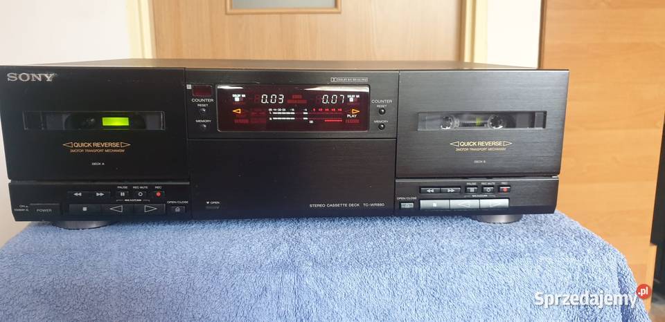Magnetofon Sony TCWR890