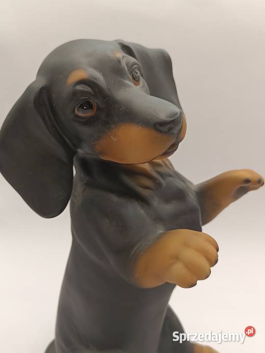 Figurka pies duży STILIA porcelana Italy Zamość