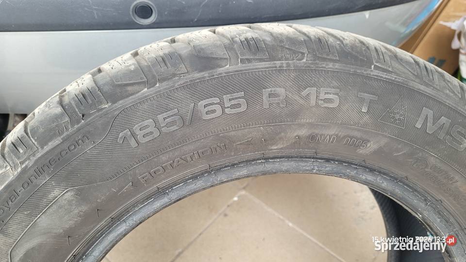 Opony 2x Uniroyal Ms77 1856515 65 Lublin sprzedam