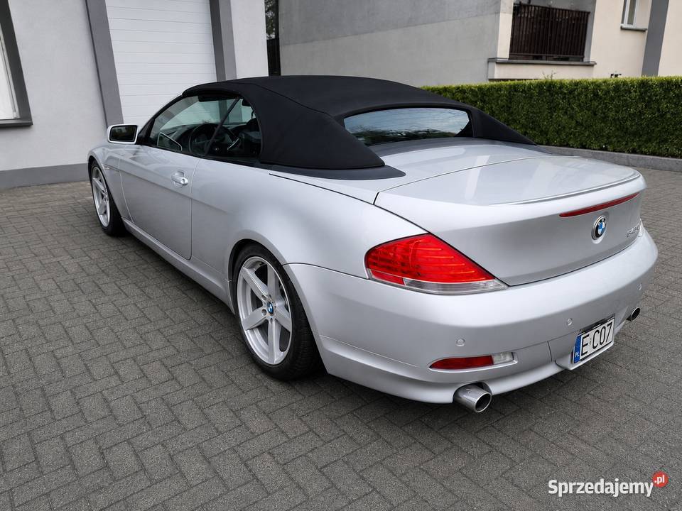 BMW 645Ci Cabrio E64 125 V8 bogate wyposażenie benzyna