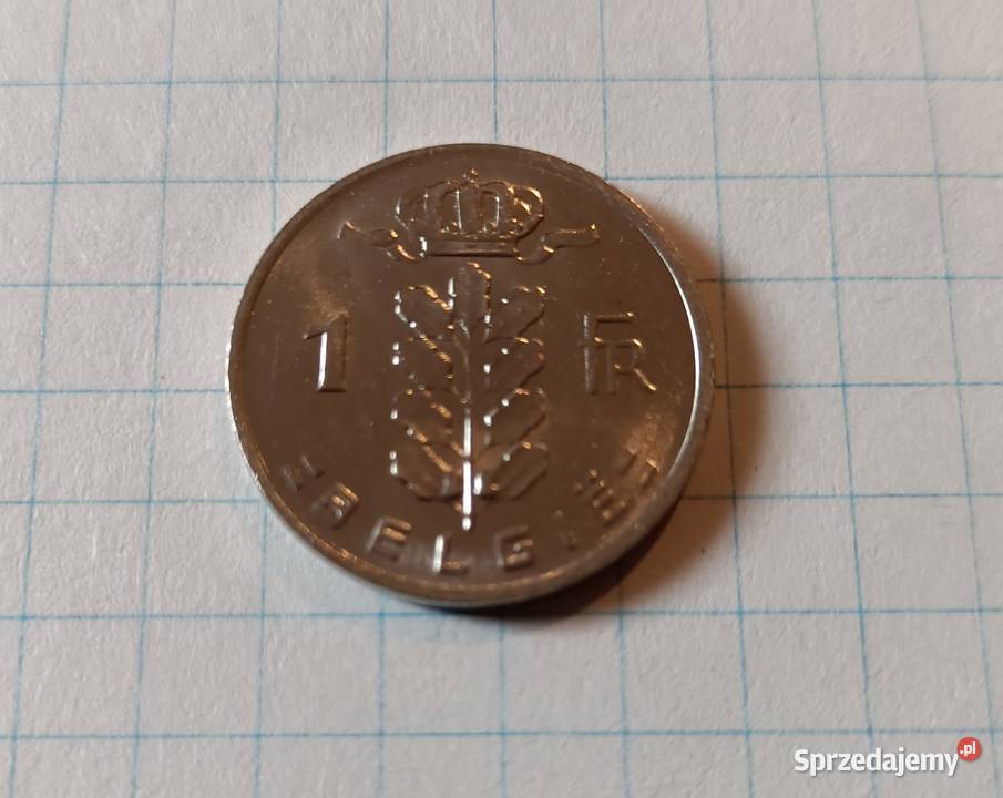 1 FRANK 1980 BELGIA BELGIE lubelskie