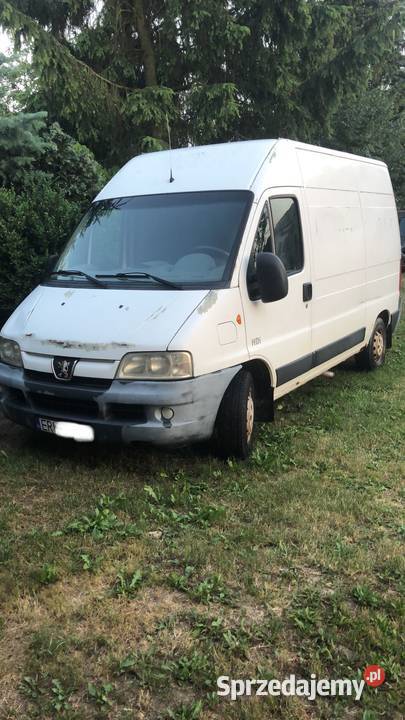 Peugeot Boxer 22 HDI 2002 r łódzkie Skarbkowa