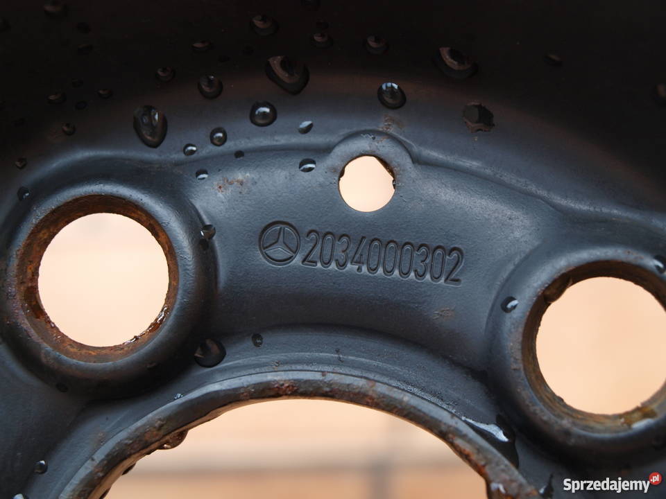 Mercedes koła 16 opony zimowe 2 sztuki Kalisz sprzedam