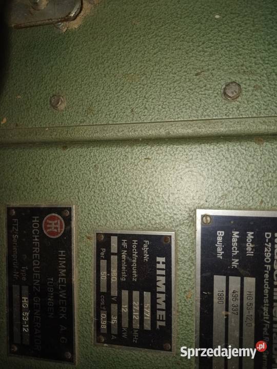 Prasa półkowa Burkle 2000 pomorskie Wejherowo