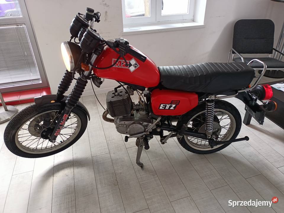 Mz ETZ 125 1990 Dokumenty KatB sprawna nie akryl mazowieckie Warszawa