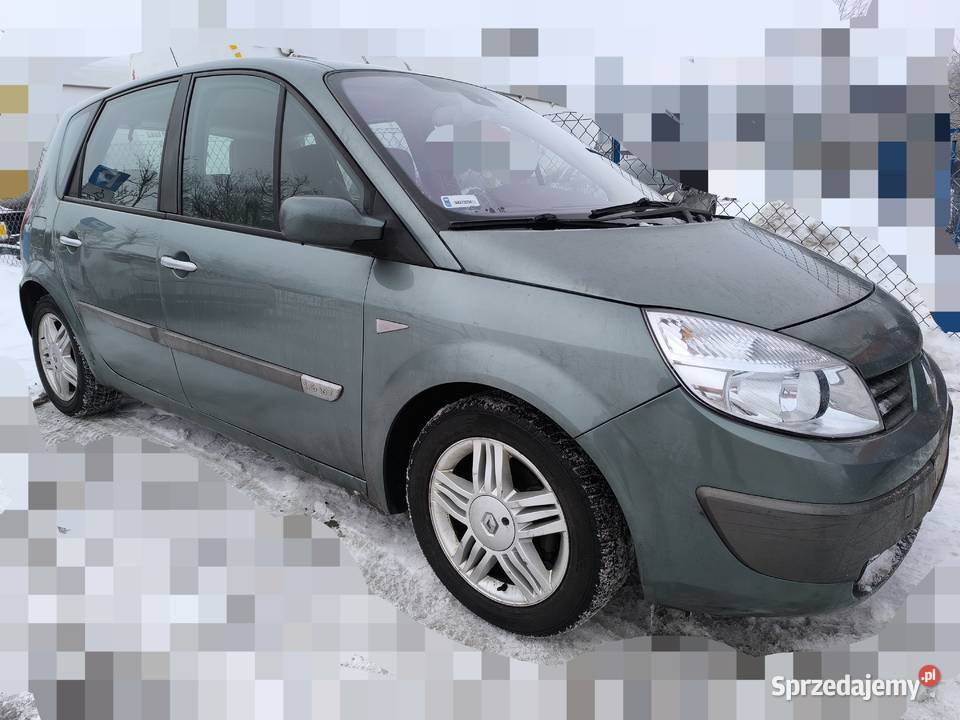 Renault Scenic 2 16 16v 113 2004r z LPG bluetooth Szyjki
