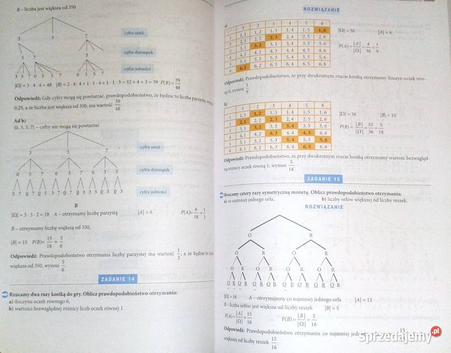 Matematyka Repetytorium maturzysty R Całka E lubelskie Chełm sprzedam