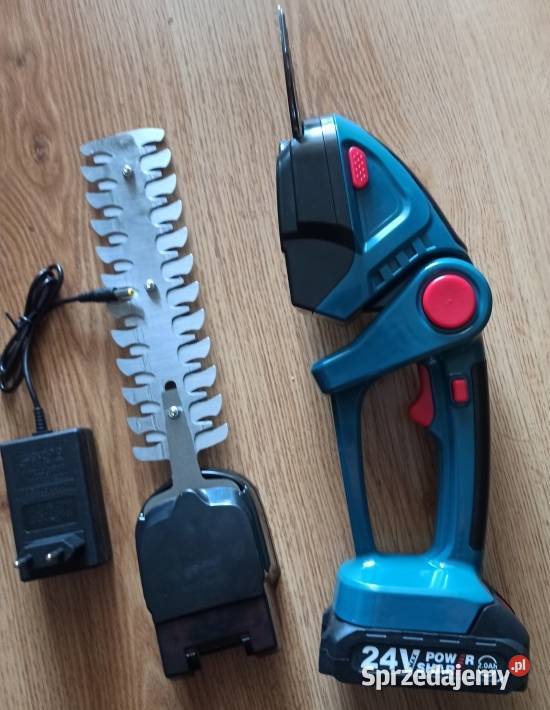 sekator akumulatorowy do krzewów