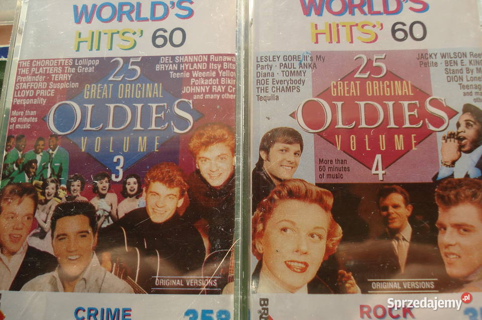 Kasety magnetofonowe 4 Worlds Hits 60 sprzedam Kultura i Rozrywka łódzkie