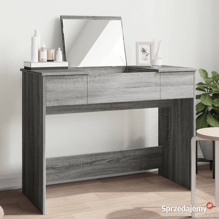 Toaletka z lustrem szary dąb sonoma 100x45x76 Warszawa sprzedam