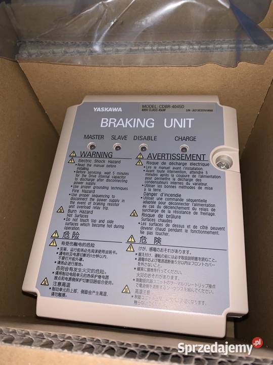 Yaskawa CDBR4045D Breaking Unit mazowieckie Warszawa