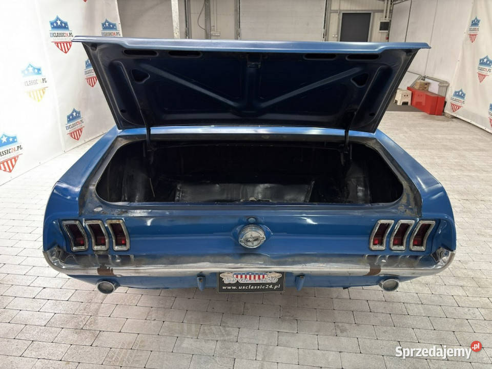 Ford Mustang Ford Mustang Coupe 1968 Pali i nieuszkodzony lubuskie Sulechów